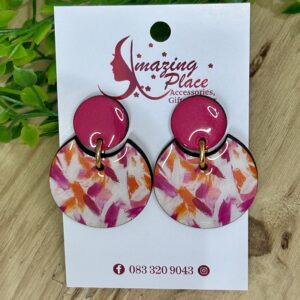 Pink Earrings