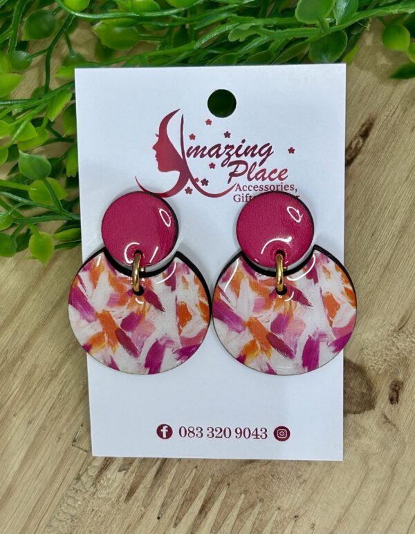 Pink Earrings