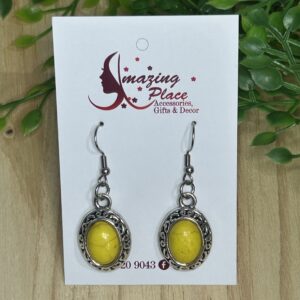 Yellow Vintage Earrings