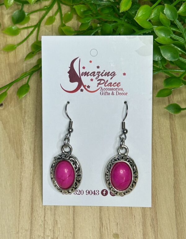 Pink Vintage Earrings