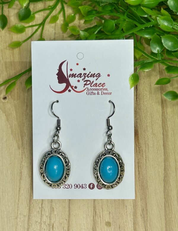 Blue Vintage Earrings
