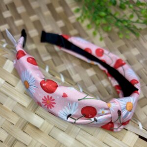 Floral Cherry Alice Band