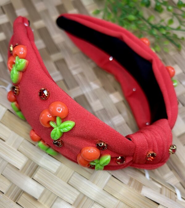 Red Cherry Alice Band