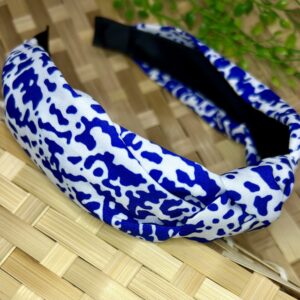 Blue And White Alice Band