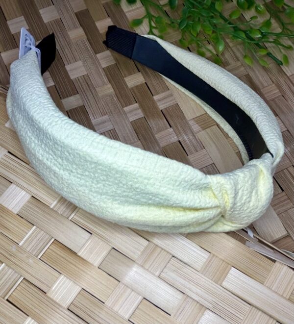 Butter Yellow Alice Band