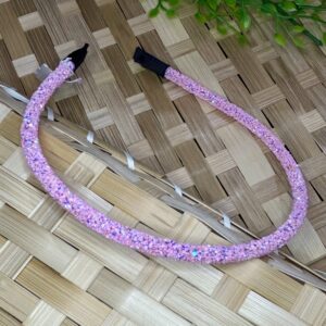 Pink Sparkly Alice Band