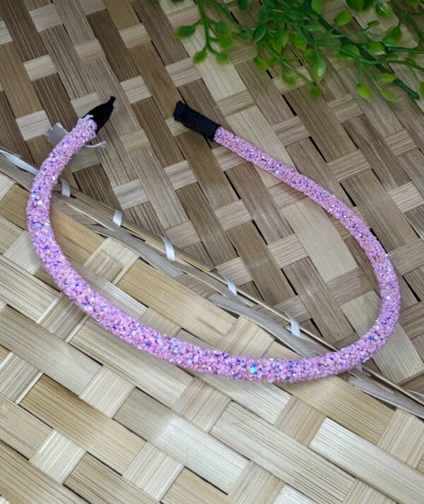 Pink Sparkly Alice Band