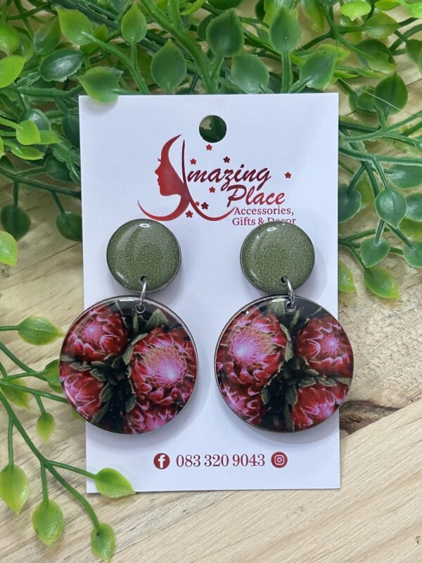 Protea Earrings