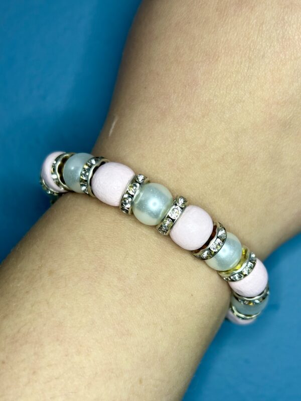 Blue And White Bracelet