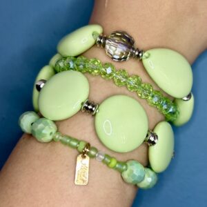Green Bracelet Set