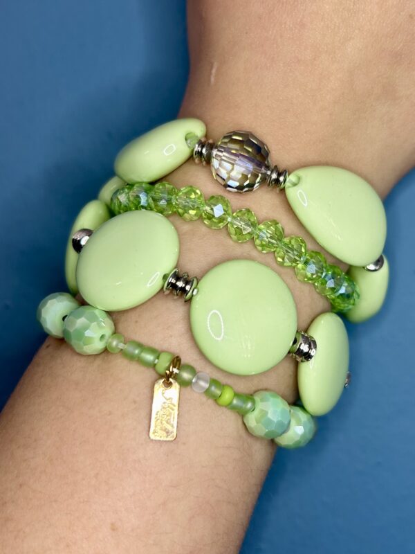 Green Bracelet Set