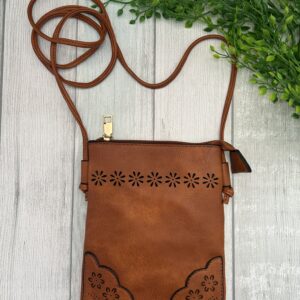Orange Brown Sling Bag