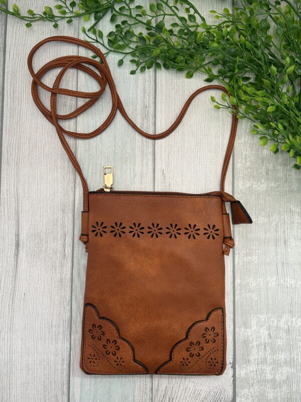 Orange Brown Sling Bag
