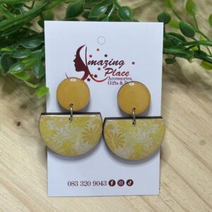 Yellow Earrings