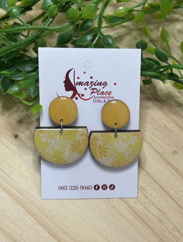 Yellow Earrings