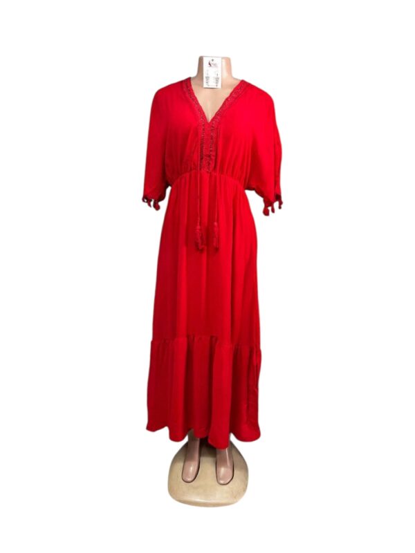 Long Red Dress