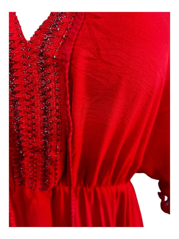 Long Red Dress - Image 2