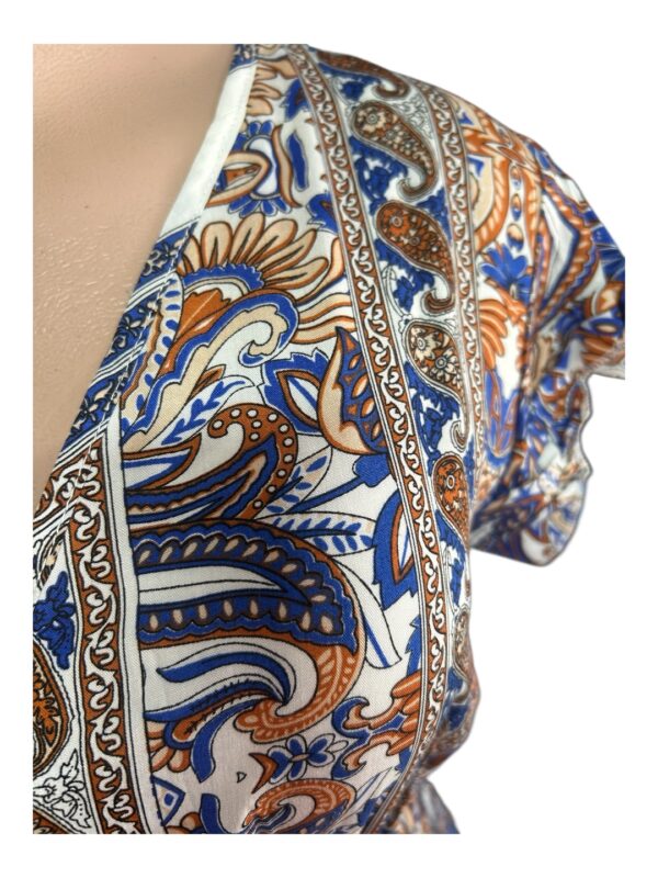 Blue And Orange Dress - Image 2