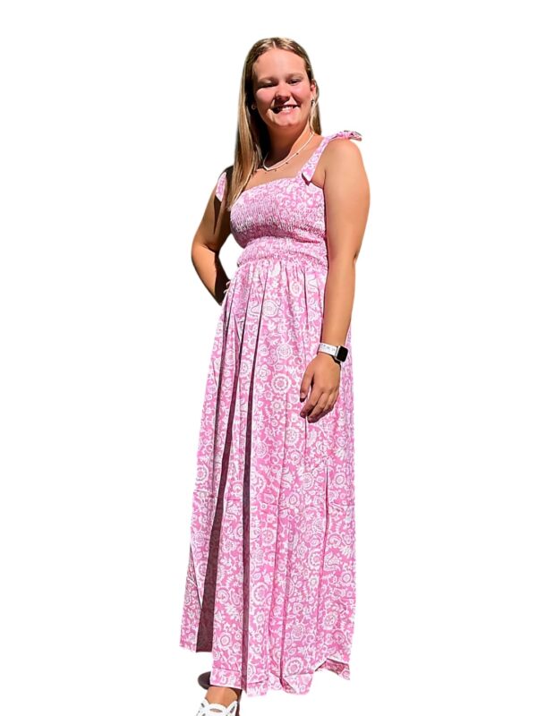 Long Pink Dress