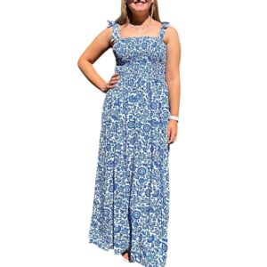 Long Blue Dress