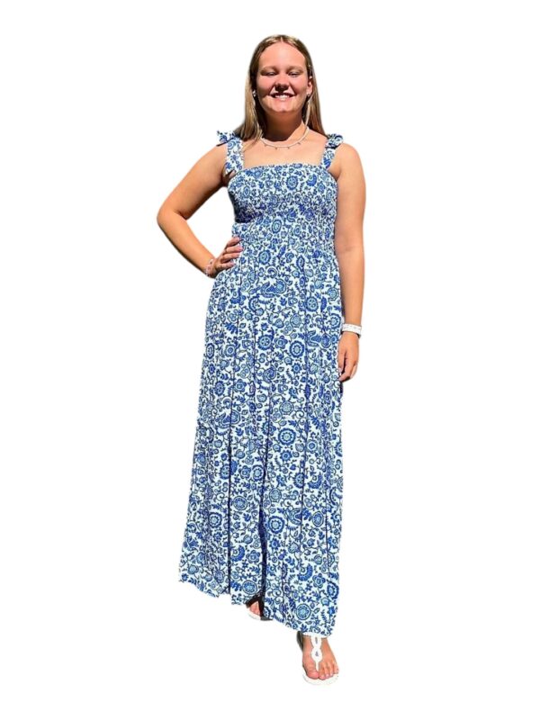 Long Blue Dress