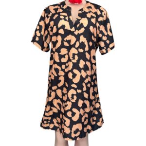 Short Leopard Dress