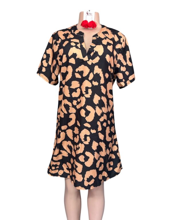 Short Leopard Dress