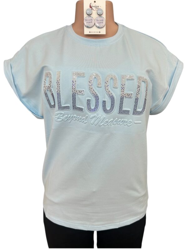 Blue Blessed T-Shirt