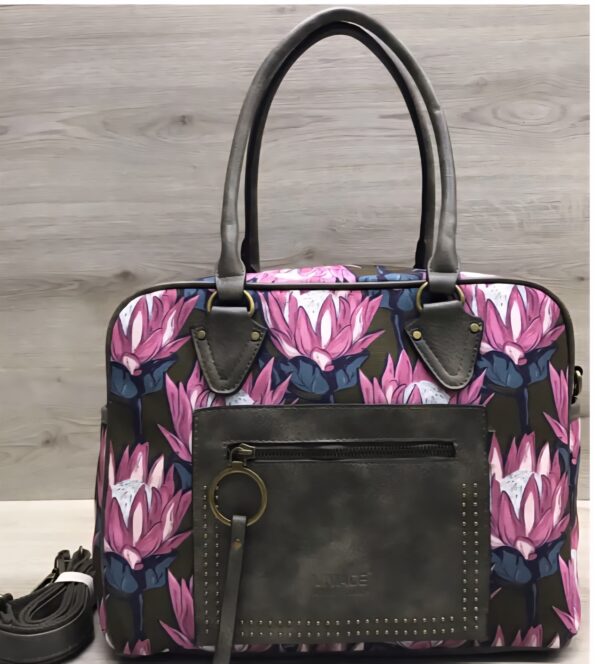 Vivace Protea handbag green