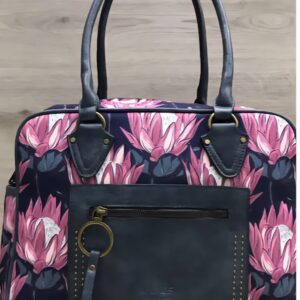 Vivace Protea handbag navy