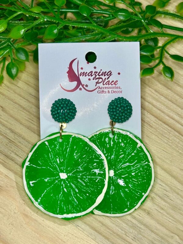 Lime Earrings