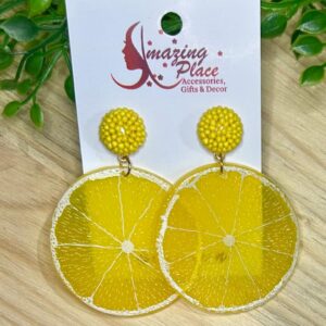 Lemon Earrings