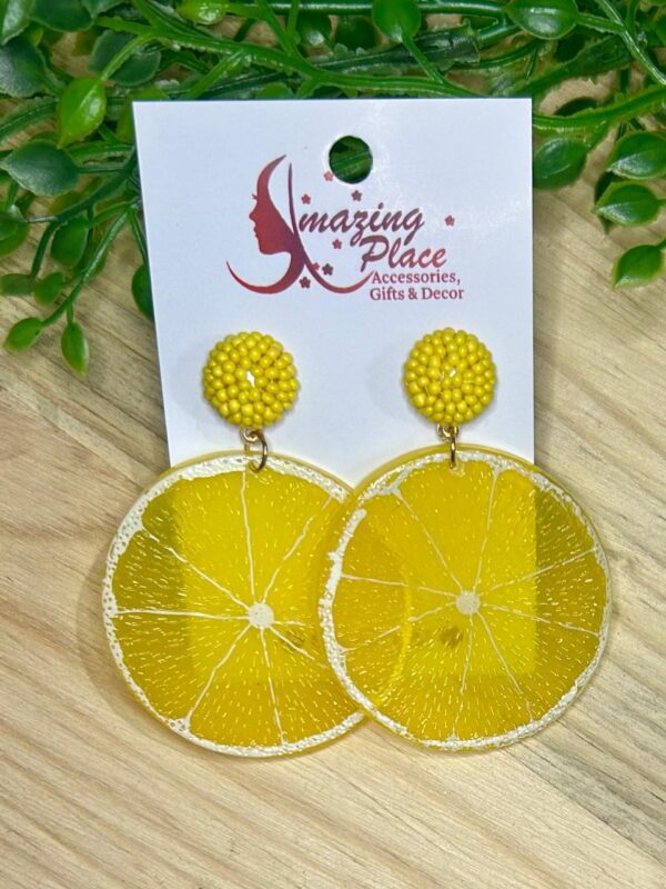 Lemon Earrings