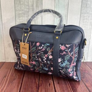 Vivace Laptop bag floral navy