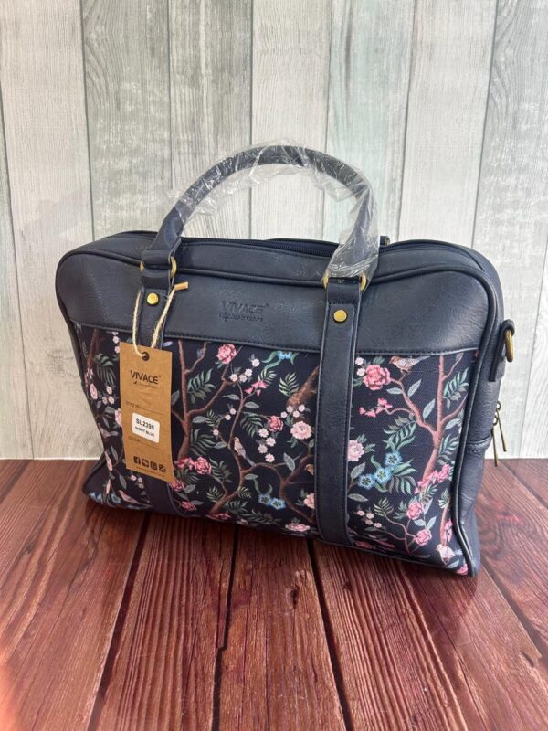 Vivace Laptop bag floral navy