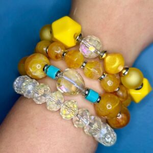 Yellow Bracelet Set