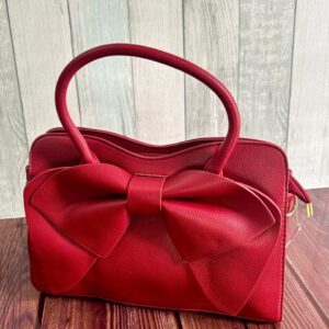 Red Bow Handbag