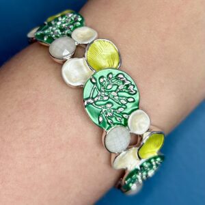 Green Tree Of Life Bracelet