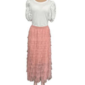 Dusty Pink Tule Skirt