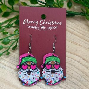 Santa Earrings