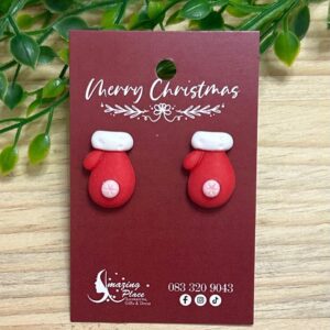 Christmas Gloves Earrings