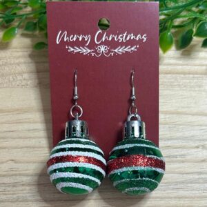 Christmas Ball Earrings