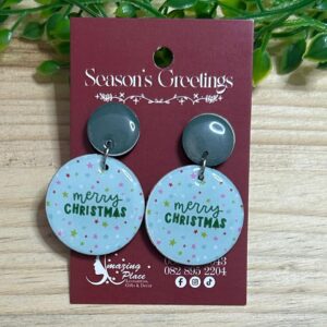 Merry Christmas Earrings