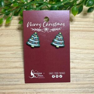 Christmas Tree Stud Earrings