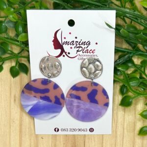 Purple Earrings