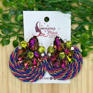 Rainbow Knot Earrings