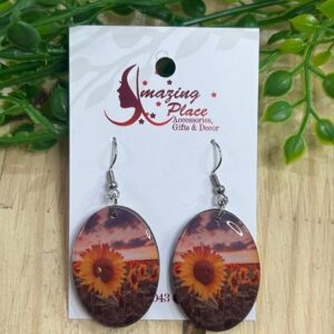 Sunflower Earrings
