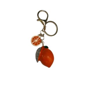 Orange Handbag Charm