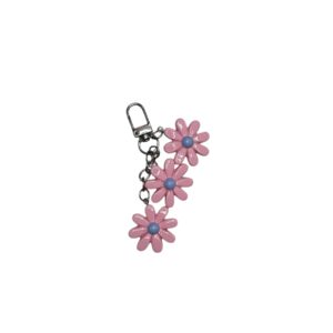 Pink Daisy Handbag Charm