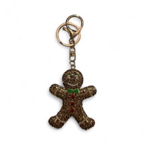 Gingerbread Man Handbag Charm